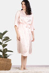 Zivame Silken Promises Woven Robe - Mary Rose — thumbnail 3